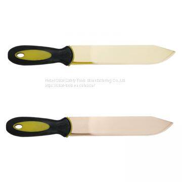 90mm knife aluminum bronze alloy spark free hand tools