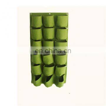 18 Pockets Hanging Planter Bags Wall