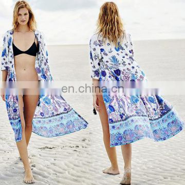 2019 new fashion hot sale beach coat swimsuit outside cardigan sunscreen windbreaker