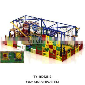 Kids Indoor Outward Bound Training Playground Adventure Park