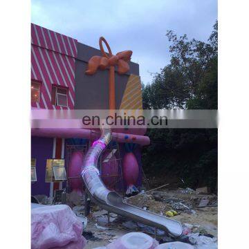 Children Plastic Slide High Quality Indoor Or Outdoor Playground Cheap Slide Children Slide photo-2