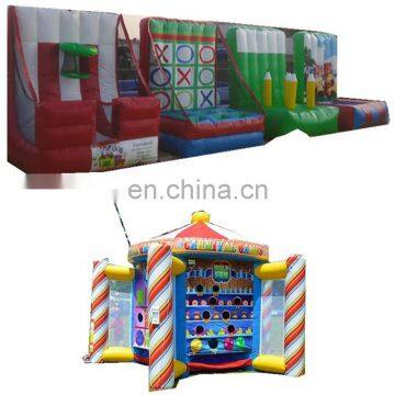 Light weight 4 in 1 kids outdoor portable inflatable jousting sport games for carnival party