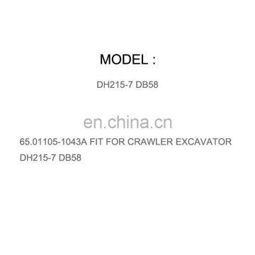 DIESEL ENGINE PARTS CAP BEARING(NO.4) 65.01105-1043A FIT FOR CRAWLER EXCAVATOR DH215-7 DB58