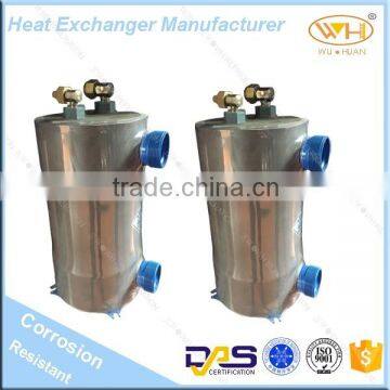 Swimming Pool Heat Pump Titanium Tube Heat Exchanger