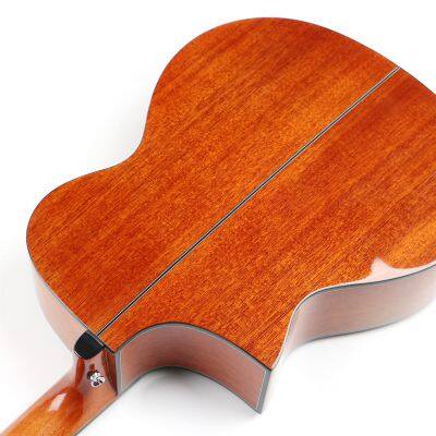 Deviser L-625-N Acoustic Guitar Cheap Price for Sale 40 Inch OEM Cutaway Mahogany Guitar Made in China photo-5