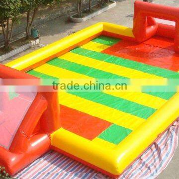 inflatable sports game football pitch for sale