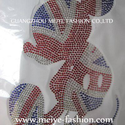 Heat transfer, Hot fix motif, Motif, Transfer, Rhinestone, Crystal