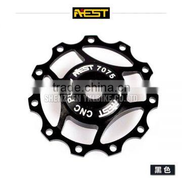 AEST YPU09A-10 12T Alloy CNC Bearing Bicycle Jockey Wheels Pulley