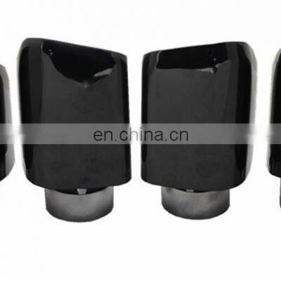 New and Hot Sale 304 Stainless Steel Dual Silencer Tips Exhaust End Pipes Muffler Square photo-4