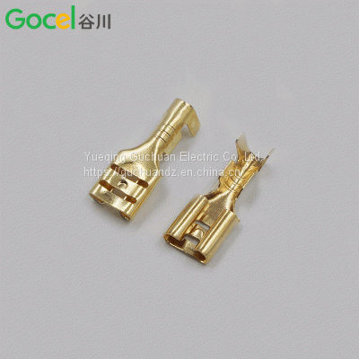 6.3 Plug Spring Terminal Block DJ622-6.3 Iron-plated Copper Terminal photo-4