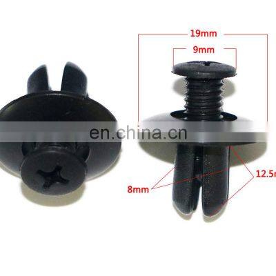 Universal auto  expansion screw fender lining clip bumper fender trunk fastener for car