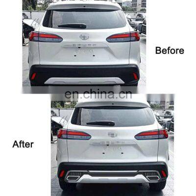 Newest Car Accessories Abs Plastic Front Rear Car Bumper Body Kit for Toyota Corolla Cross 2020 2021 photo-3