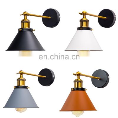 Vintage Industrial Wall Sconce Lights Retro Loft Wall Lamp 110V-220V E27 Indoor Bedroom Bathroom Balcony Bar Aisle Lamp