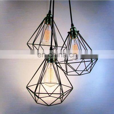 Wire Cage Guard Industrial Pendant Lamp