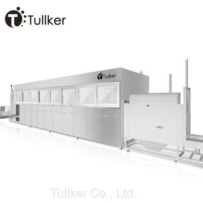 Tullker Automatic Cleaning System Plant with PLC HMI Multiple Tanks Mechanical Arm