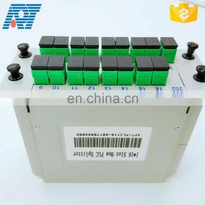 Fiber Optical Communication Connector Insert Type Fiber Optic Splitter Cassette 1x12 Plc Splitter photo-4