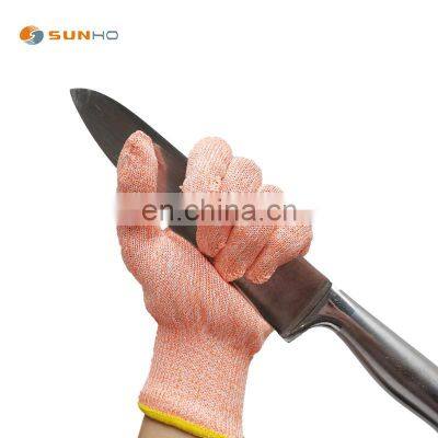 Sunnyhope  Anti cutting gloves high performance level 5 gloves Food grade gloves ANSI level 4 A4