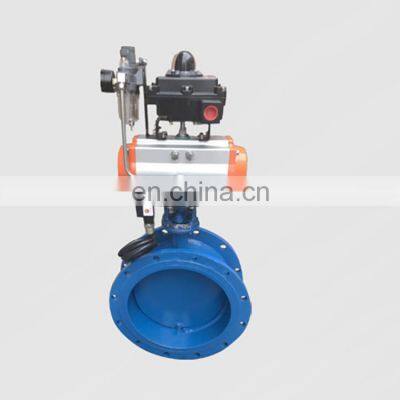 Radiator Vacuum Electric Actuator Operated Butterfly Valve