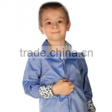 wholesale newest style long sleeve kids shirt