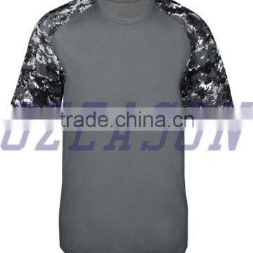 Custom Sublimated Camo Baseball Jersey,Cheap Dye Sublimation Baseball Uniforms photo-3