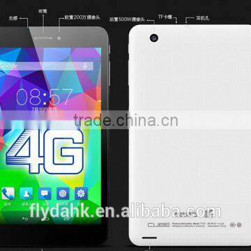 7 inch Cube T7 4G tablets MTK8752 Octa core Android 4.4 RAM 2GB ROM 16GB 4G FDD phone call tablet pc