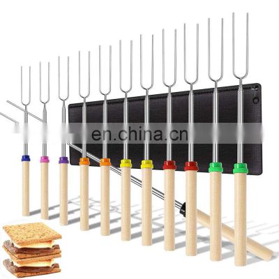 32 inch Telescopic Marshmallow Roasting Sticks, Marshmallow Roasting sticks set