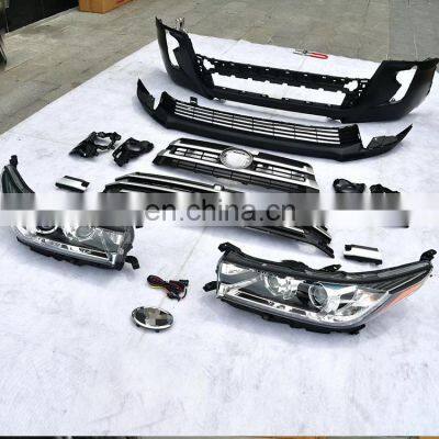 15-17 Body Kits For Toyota Highlander Upgraded 18 New Style photo-2