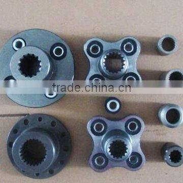 PRODUCED COUPLING AND COUPLING FLANGE