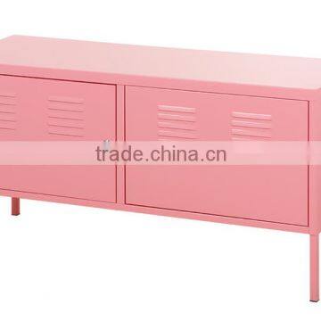 (DL-TV1) KD 0.6 mm Modern White or Red Steel Furniture/Storage Cabinet/TV Cabinet photo-4