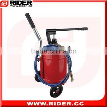 10kg 3500PSI hand grease pump with wheel