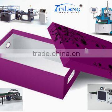 Conjoined Box Gluing Machine/Cover Paste Box Machine (Double)
