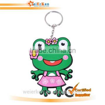 customs keychains wholesale eco-friendly soft pvc rubber keychain