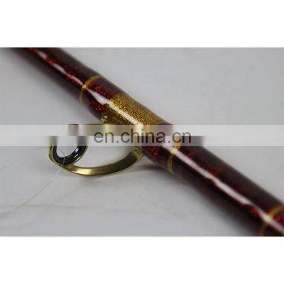 1 section solid glass fiber fishing surf rod fiberglass fishing rod