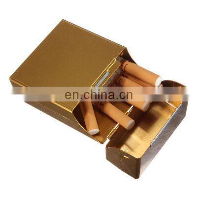 Cigars Accessories Stainless Steel Double Finger Cigar Cutter Knife Smoking Tools Cigars Case photo-3