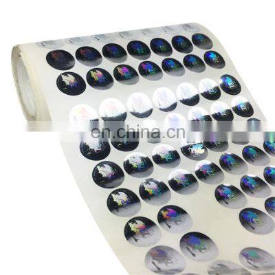 Custom Printing Hologram Sticker Label Security Adhesive 3D PVC Manufacturer Customized Holographic Roll Film Accept CN;GUA photo-3