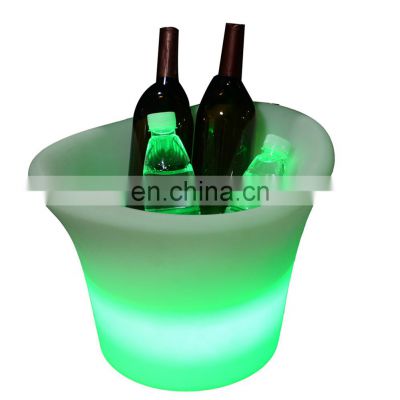 nightclub bars restaurant Ice Bucket Wine Coolers Whiskey Beverage led Wine Chiller For Bar Nightclub Party