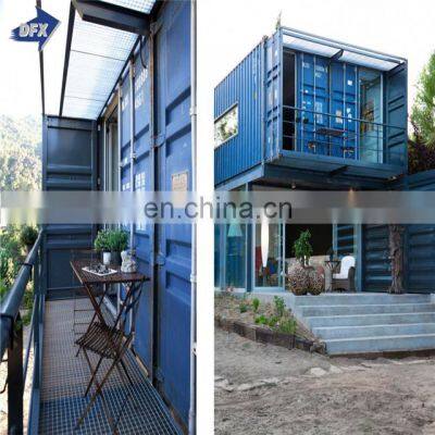 20ft 40ft Glass Container Aluminum Foil Container Flat Pack Prefab House Container for Living photo-3