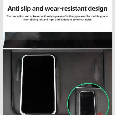 Tesla Model 3 Model Y 2021-2022 Silicone Anti-Skid Pad Interior Accessories photo-5