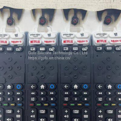 Manufacturer Silicone Button Silicone Button For TV Remote Control 41 Buttons NEFLIX GOOGLE photo-2