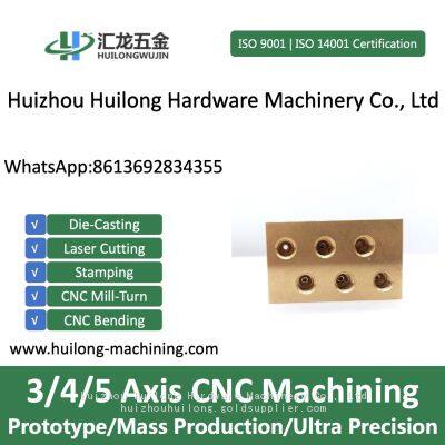 Customized CNC Milling Brass Parts With Zinc/Nickel/ Chrome Plating