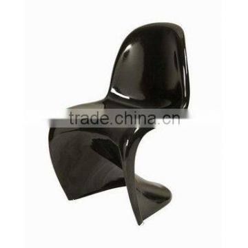 Hot Sale Famous Designer S Shape Fiberglass Verner Chair Replica photo-4