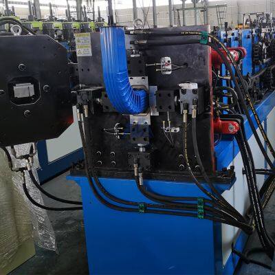 New Type Automatic Downspout Gutter and Elbow Roll Forming Machinery Downspout Water Gutter Making and Bending Machine photo-4
