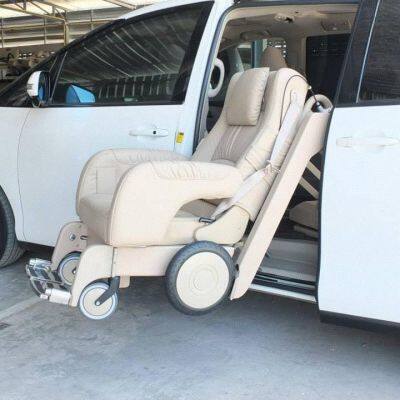 Previa separated Swivel lifting car seat for disabled and elderly freely travel outdoor suit for commercial vehicle