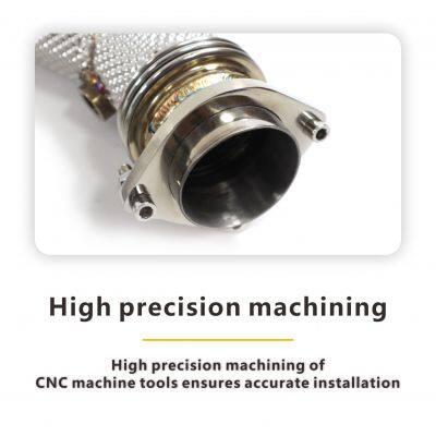 OUCHI SS304 Exhaust System Downpipe Manifold for Subaru Impreza MK10/WRX/Impreza MK10/BRZ TIG Manual Welding High-performance Automotive Exhaust Parts photo-5