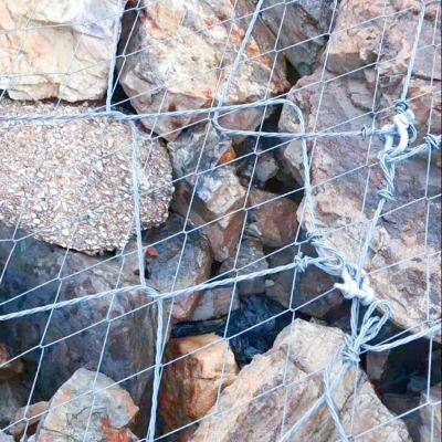 Wholesale Steel-Wire Spider Spiral Rope Mesh for Hydropower Station Slopes Bent & Welded Slope Stabilization Mesh