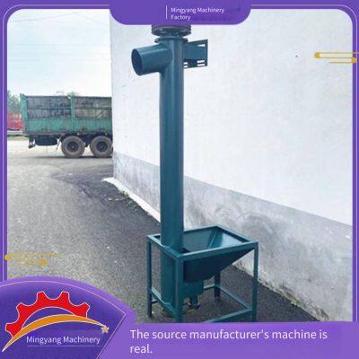 219 Diameter Fly Ash Vertical Feeder, 6-meter Long Sludge Powder Feeder, Thickened Pipe Wall Screw Conveyor photo-5