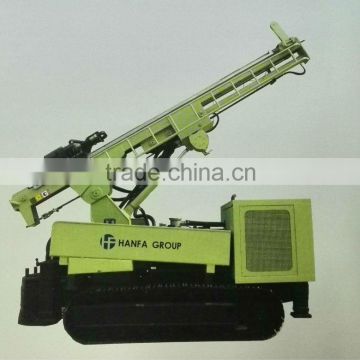 for water well and core drilling,crawler type HF180Y deep hole drilling machine,can drill depth up to 320m,easy operate