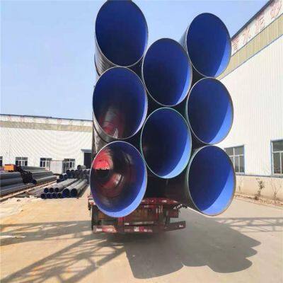 External pe and Internal ep Anti-corrosion Welded Steel Pipes, Customizable, Suitable for Tap Water Transportation photo-3