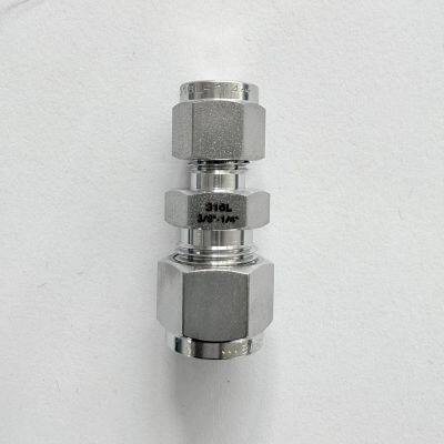Stainless Steel Double Ferrule Union for Food and Beverage Industry Sanitary Connections