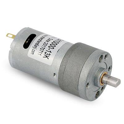 Factory Wholesale 32mm Gearbox 12V 24 Volt Low Rpm 1n. M High Torque Micro DC Electric Metal Gear Motor for Robots